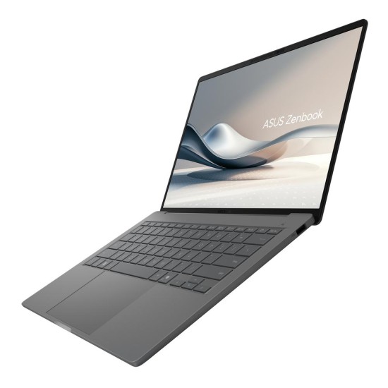 Portatil asus zenbook a14 ux3407qa - qd412w qualcom snapdragon x1 - 26 - 100 32gb ssd512gb 14 pulgadas w11