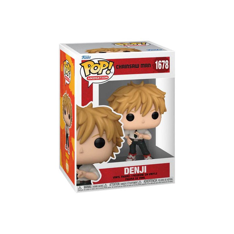 Funko pop animación chainsaw man denji