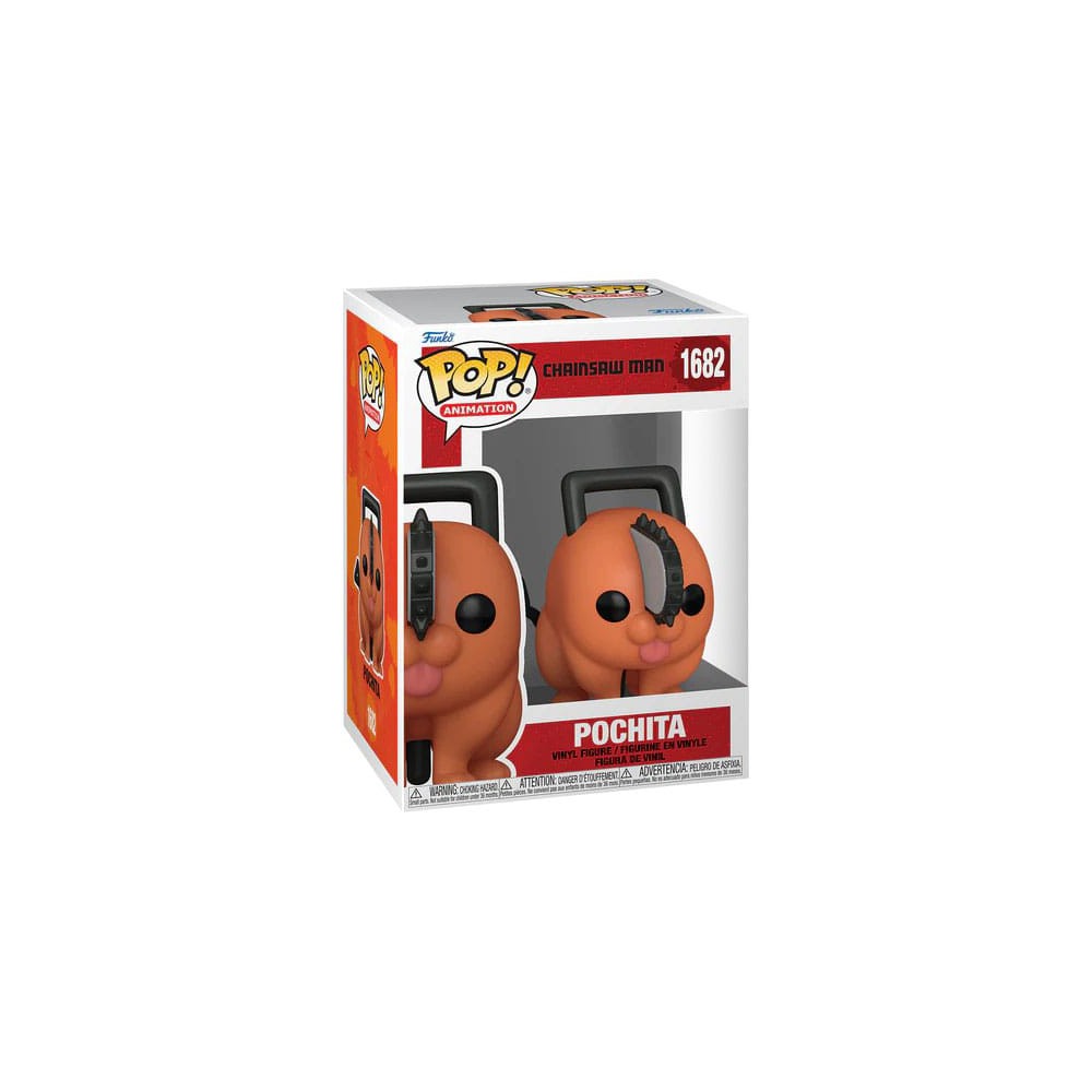 Funko pop animación chainsaw man pochita