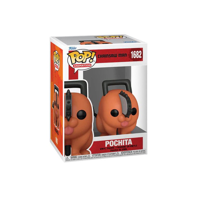 Funko pop animación chainsaw man pochita