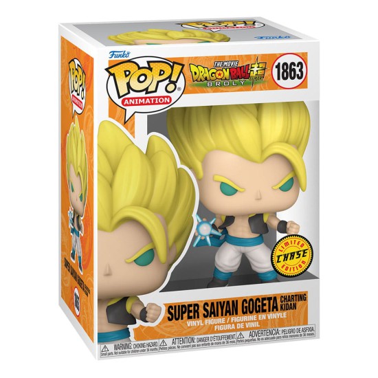 Funko pop dragon ball broly -   gogeta (versión chase aleatoria)