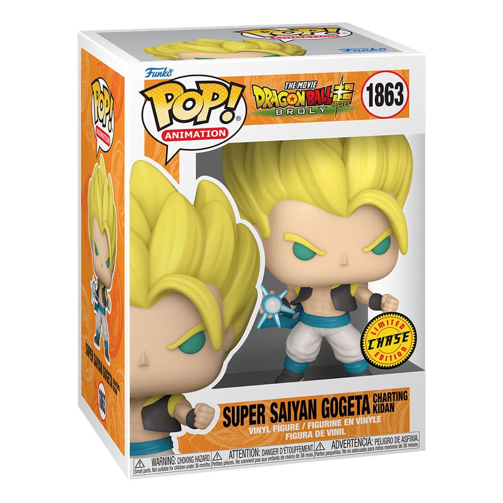 Funko pop dragon ball broly -   gogeta (versión chase aleatoria)
