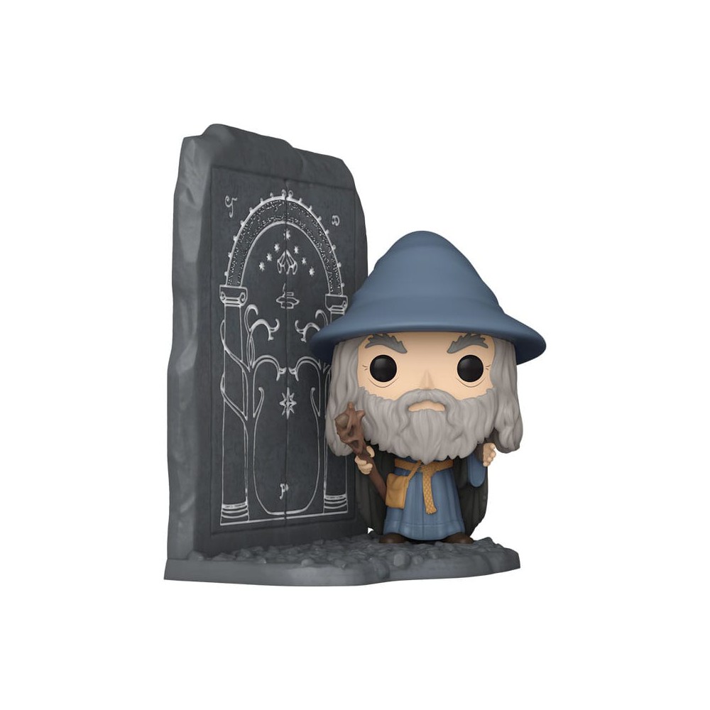 Funko pop deluxe el señor de los anillos gandalf doors of durin