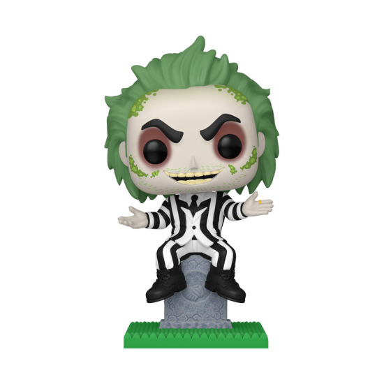 Funko pop beetlejuice on tombstone