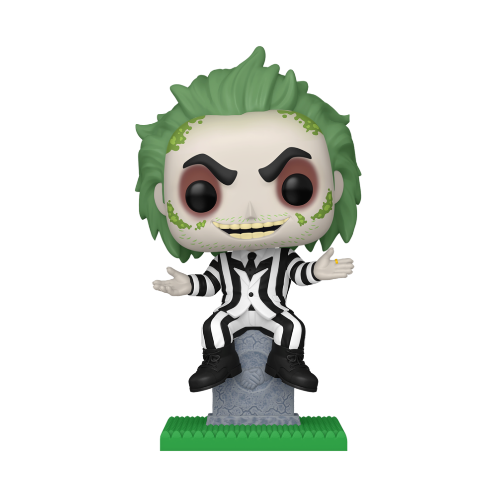 Funko pop beetlejuice on tombstone