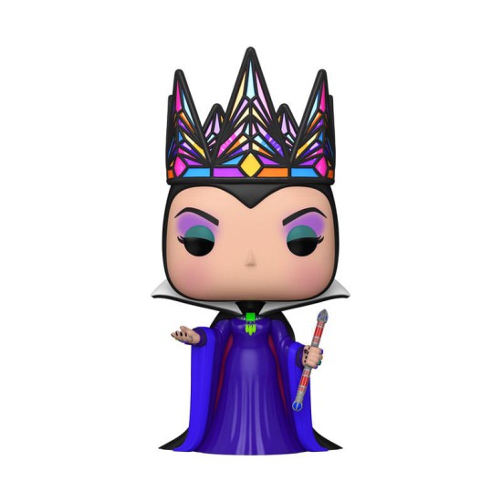 Funko pop disney blancanieves live action -  reina malvada (negro y morado)