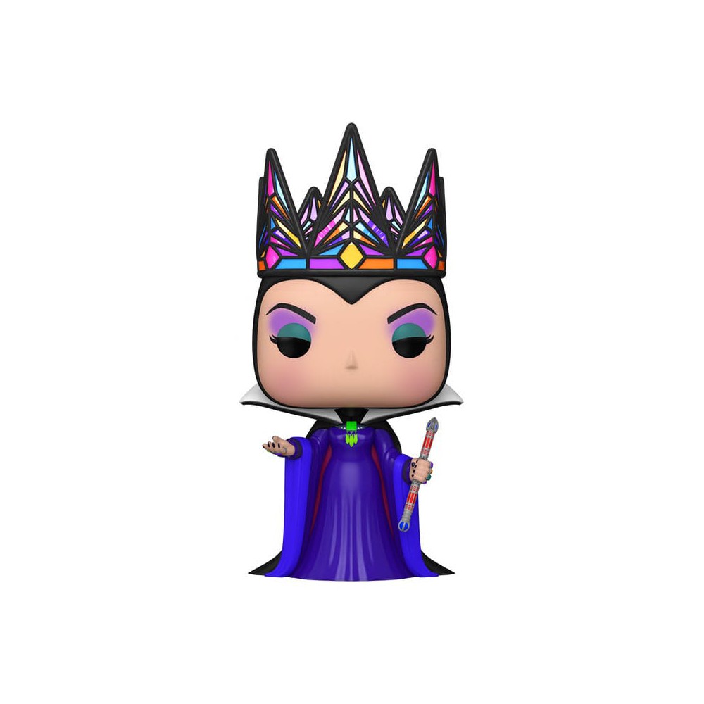 Funko pop disney blancanieves live action -  reina malvada (negro y morado)