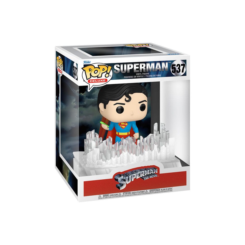 Funko pop deluxe superman (fortress of solitude)