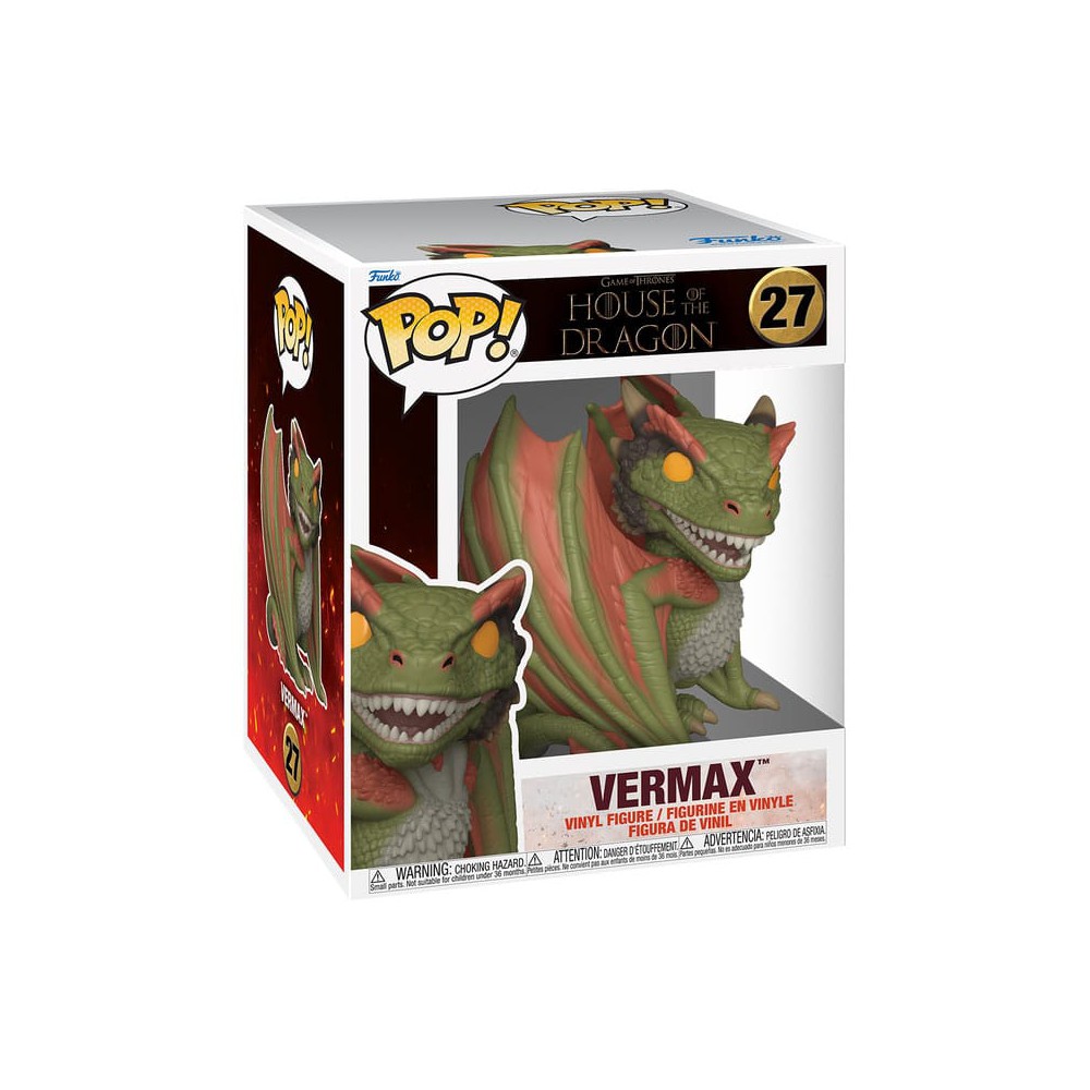 Funko pop oversized la casa del dragón vermax