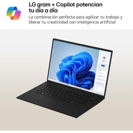 Portatil lg gram  17z90t - g intel core ultra 7 255h 32gb ssd1tb w11 17 pulgadas