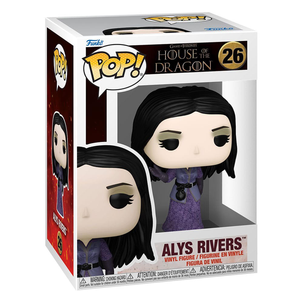 Funko pop la casa del dragón alys rivers