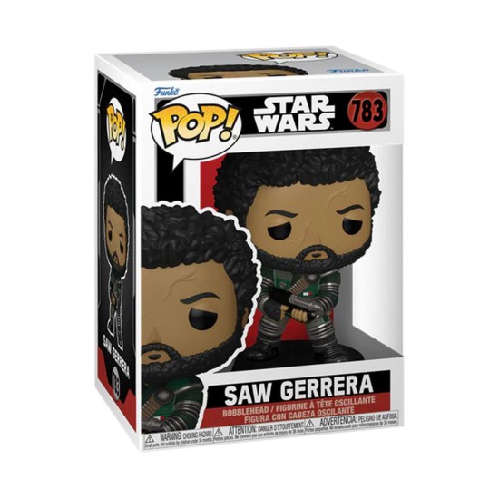 Funko pop star wars: andor saw gerrera