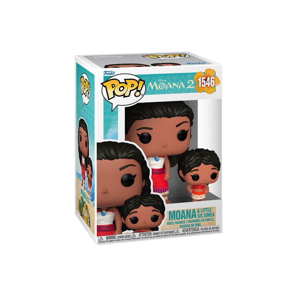 Funko pop moana 2 -  moana & little sis simea