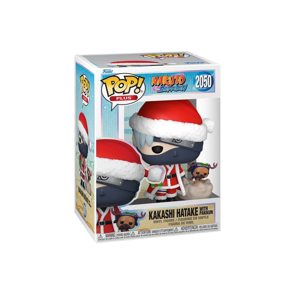 Funko pop naruto shippuden kakashi hatake w -  pakkun (holiday)