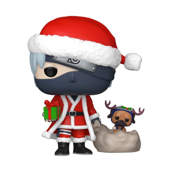 Funko pop naruto shippuden kakashi hatake w -  pakkun (holiday)