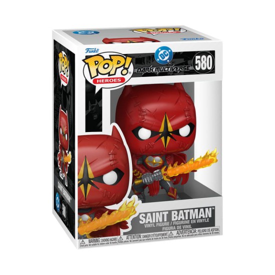 Funko pop dc dark multiverse saint batman
