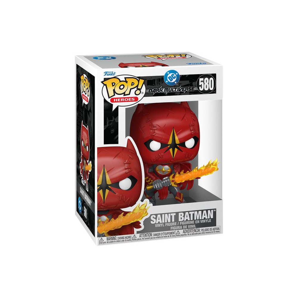 Funko pop dc dark multiverse saint batman