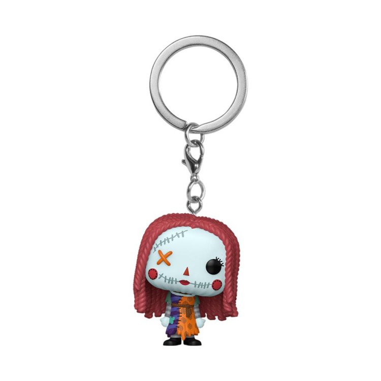 Funko pop keychain disney: patchwork sally