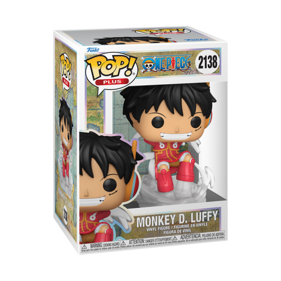Funko pop plus: one piece monkey d. luffy egghead