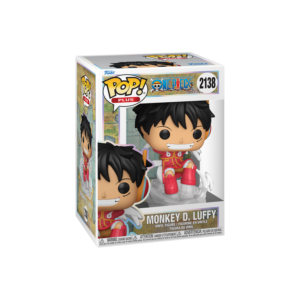 Funko pop plus: one piece monkey d. luffy egghead