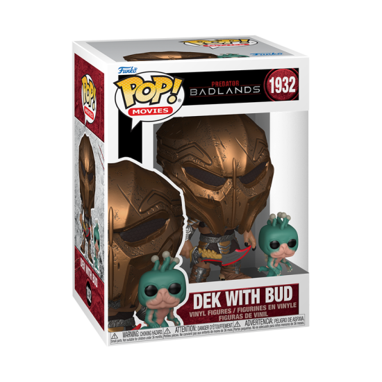 Funko pop! & budy predator dek con bud