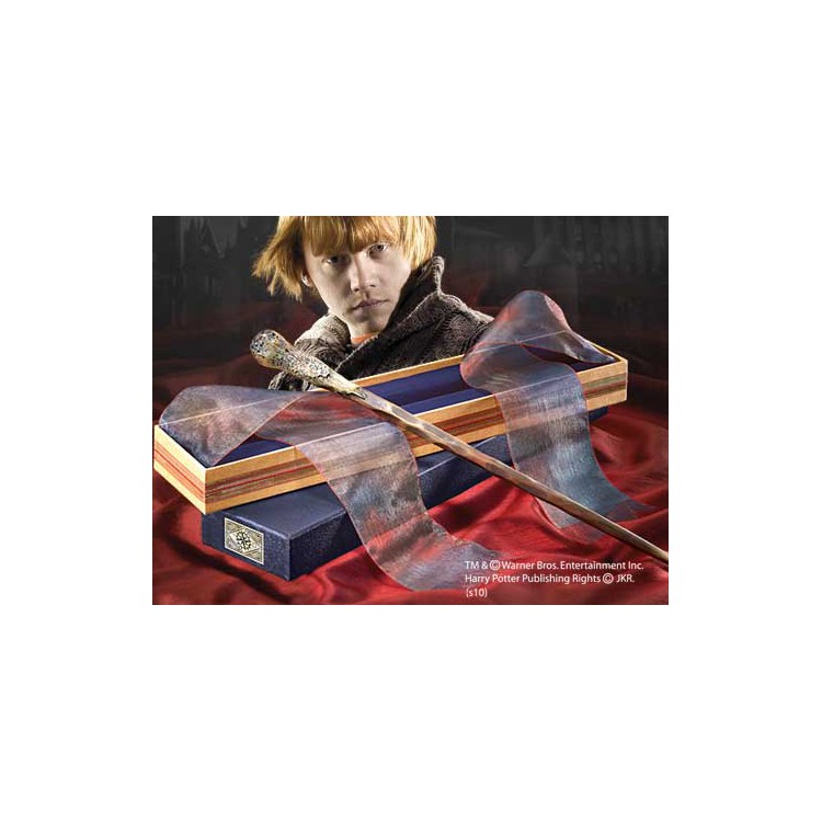 Replica the noble collection harry potter varita de ron weasley