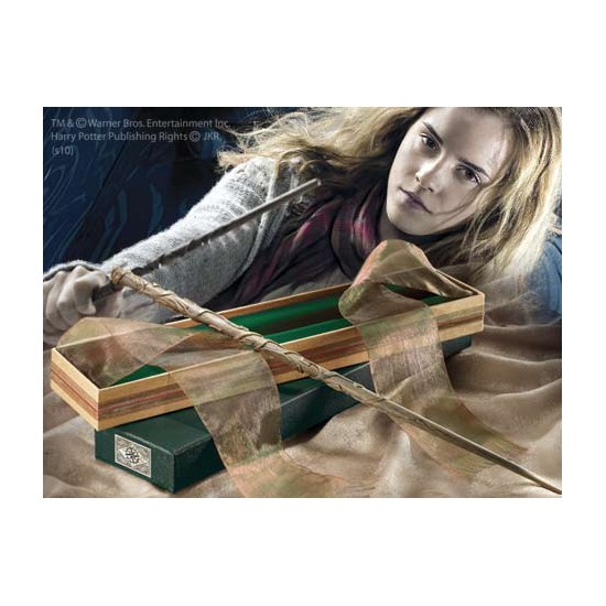 Replica the noble collection harry potter varita de hermione granger caja olivander