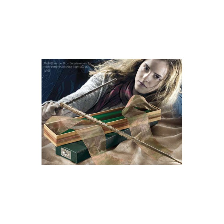 Replica the noble collection harry potter varita de hermione granger caja olivander