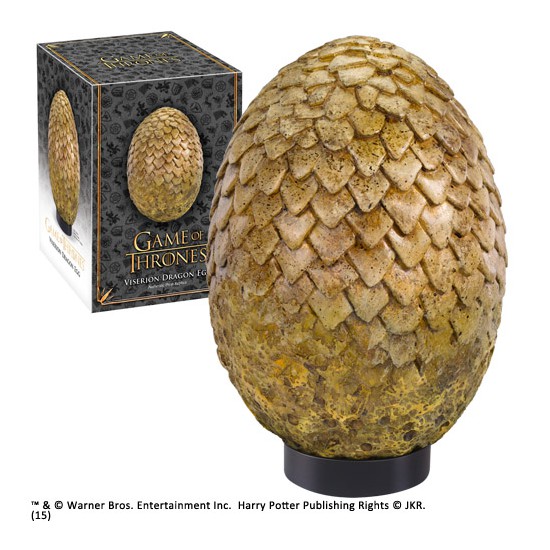 Réplica the noble collection juego de tronos huevo de dragon viserion 20.32 cm