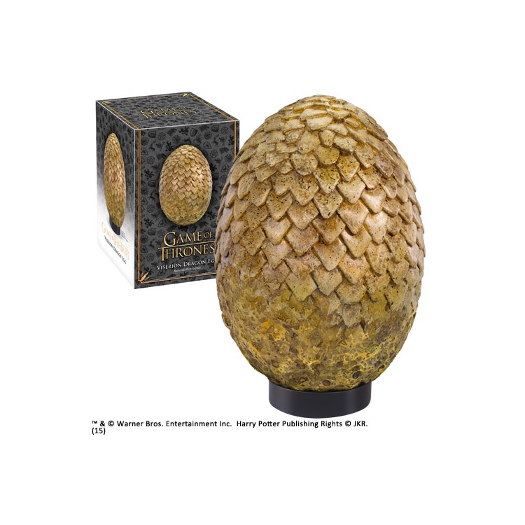 Réplica the noble collection juego de tronos huevo de dragon viserion 20.32 cm
