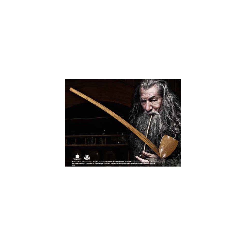 Replica the noble collection l hobbit pipa gandalf de 23 cm