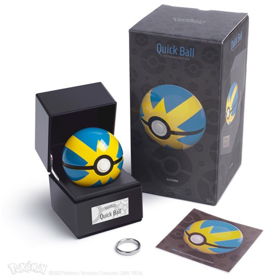 Replica wand company diecast pokemon quick ball