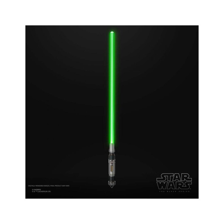 Replica sable de luz hasbro star wars black series force fx elite sabine wren