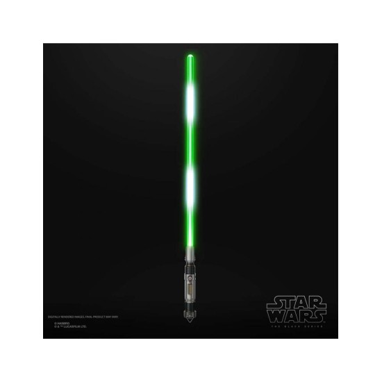 Replica sable de luz hasbro star wars black series force fx elite sabine wren