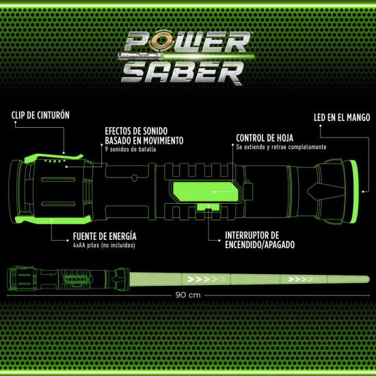 Power saber verde