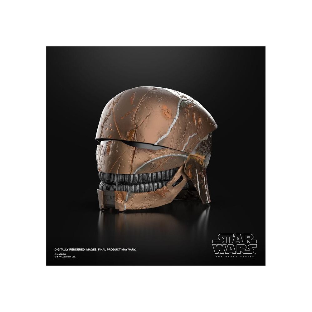 Réplica casco electrónico hasbro star wars the black series the stranger the acolyte