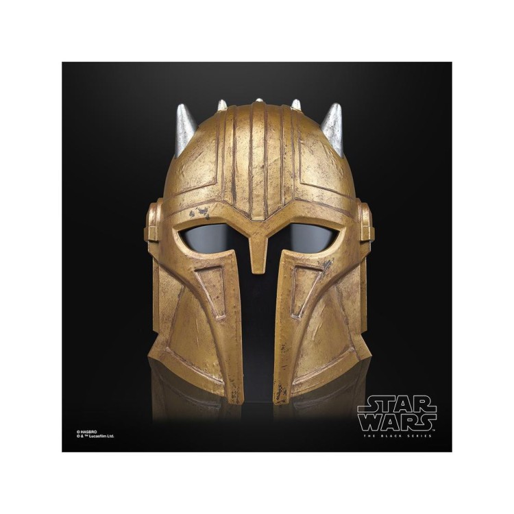 Casco electrónico hasbro star wars the mandalorian the black series the armorer