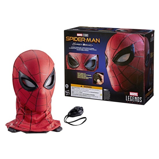 Réplica máscara spider - man home coming hasbro marvel studios