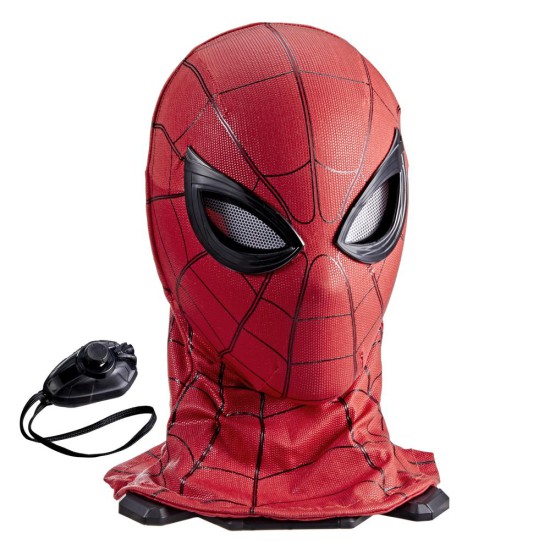Réplica máscara spider - man home coming hasbro marvel studios