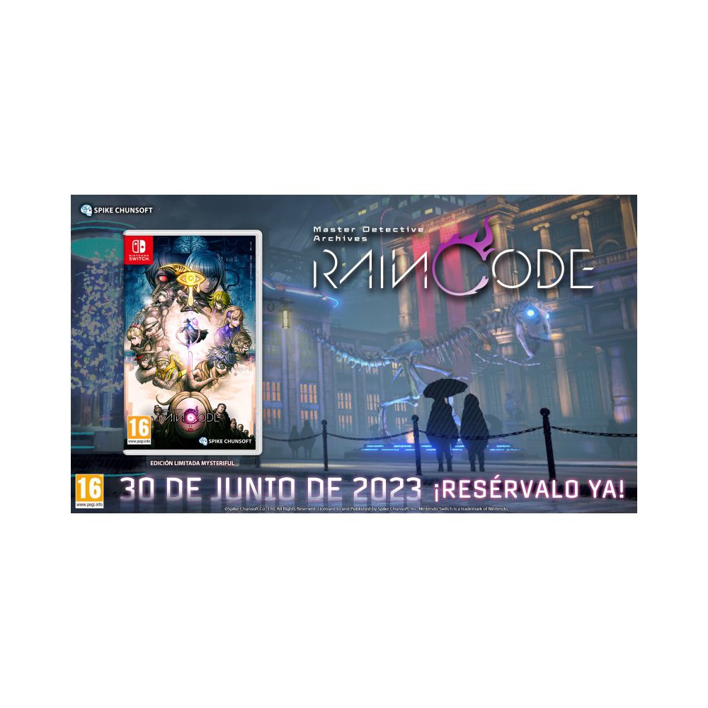 Juego nintendo switch -  master detective archives: rain code