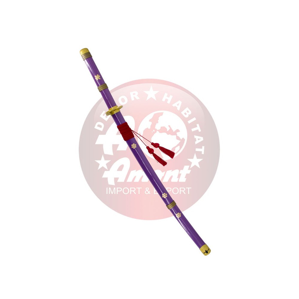 Katana de acero decorativa amont one piece enma de roronoa zoro 103cm