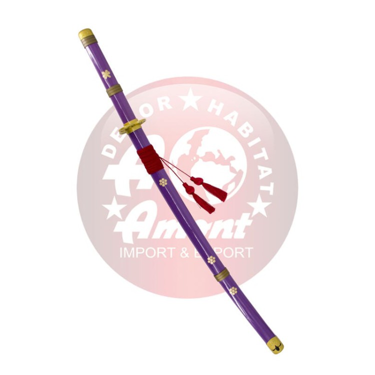 Katana de acero decorativa amont one piece enma de roronoa zoro 103cm