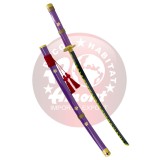 Katana de acero decorativa amont one piece enma de roronoa zoro 103cm