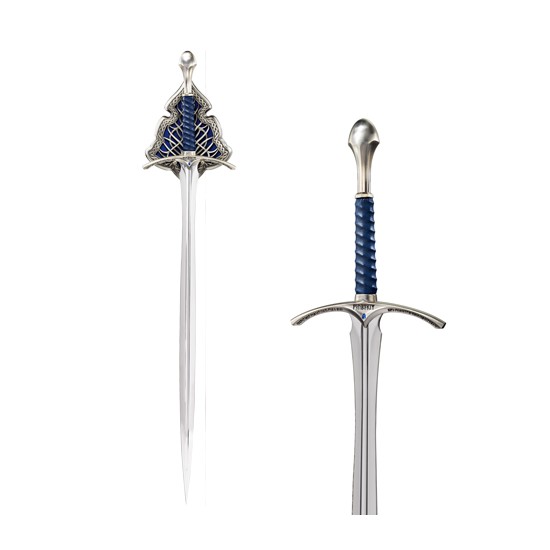 Replica espada the noble collection gandalf glamdring edición especial tamaño real de 120 cm en acero