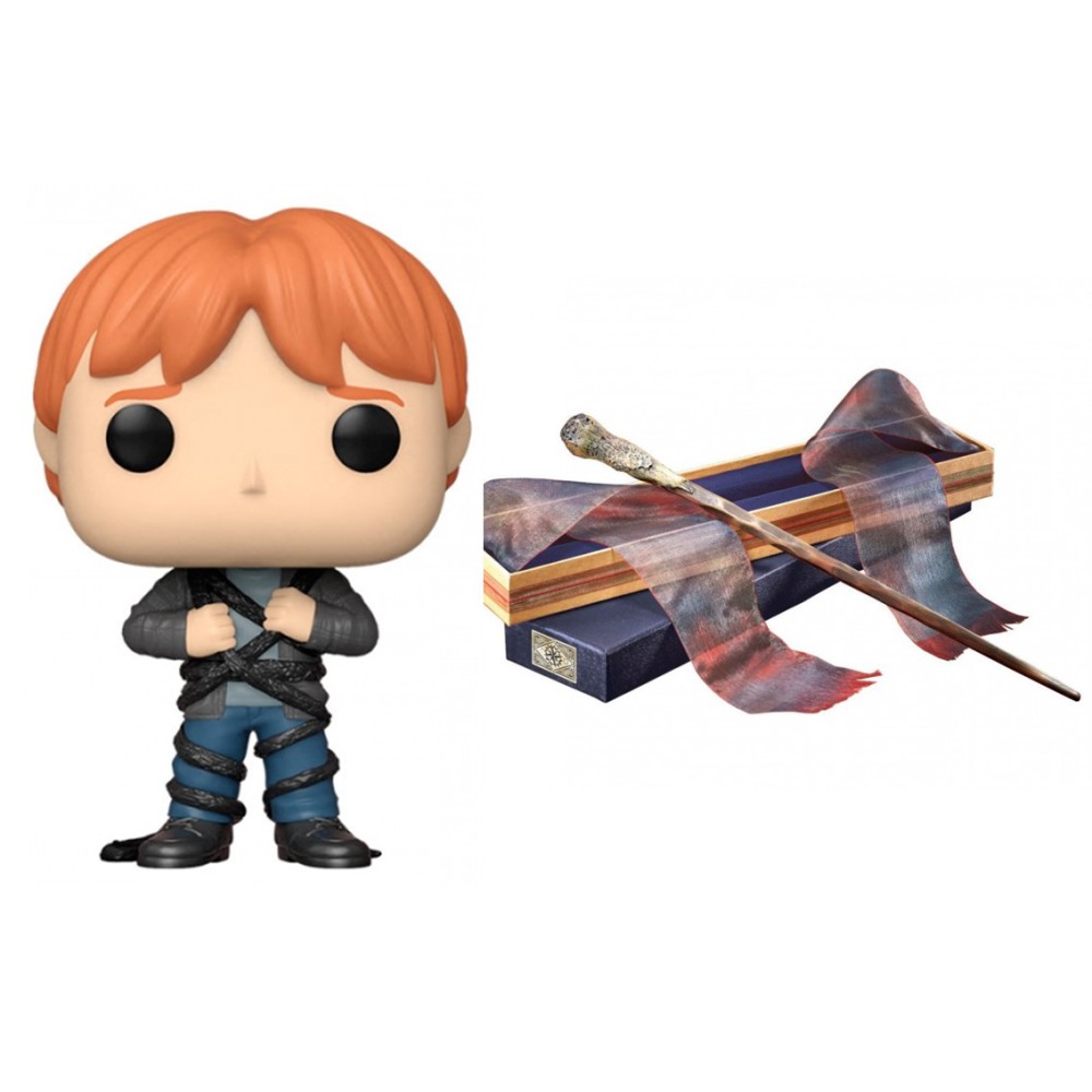 Pack funko + varita harry potter -  ron weasley