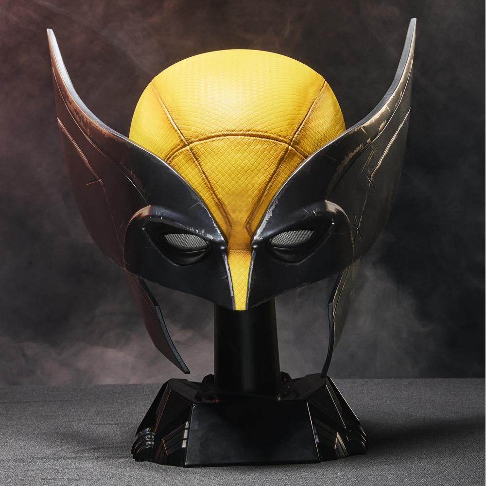 Réplica casco premium hasbro marvel tudios deadpool & wolverine -  wolverine