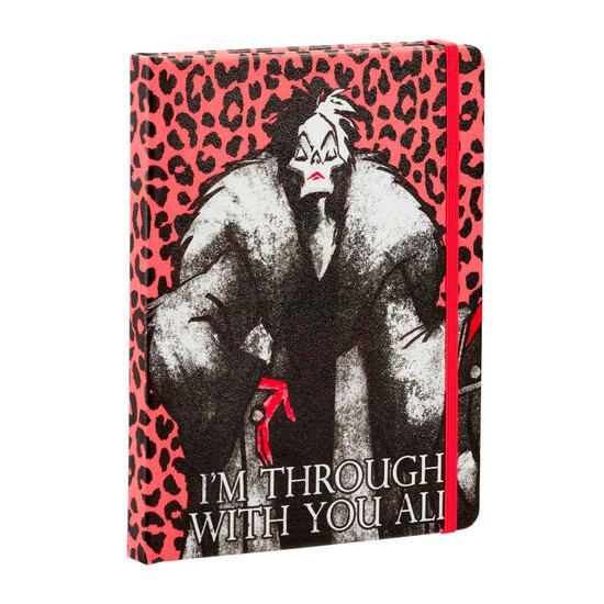 Libreta disney villanos cruella de vil