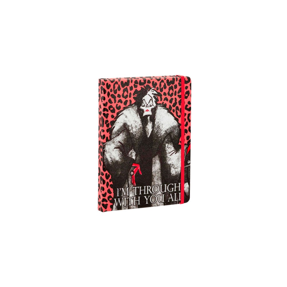 Libreta disney villanos cruella de vil