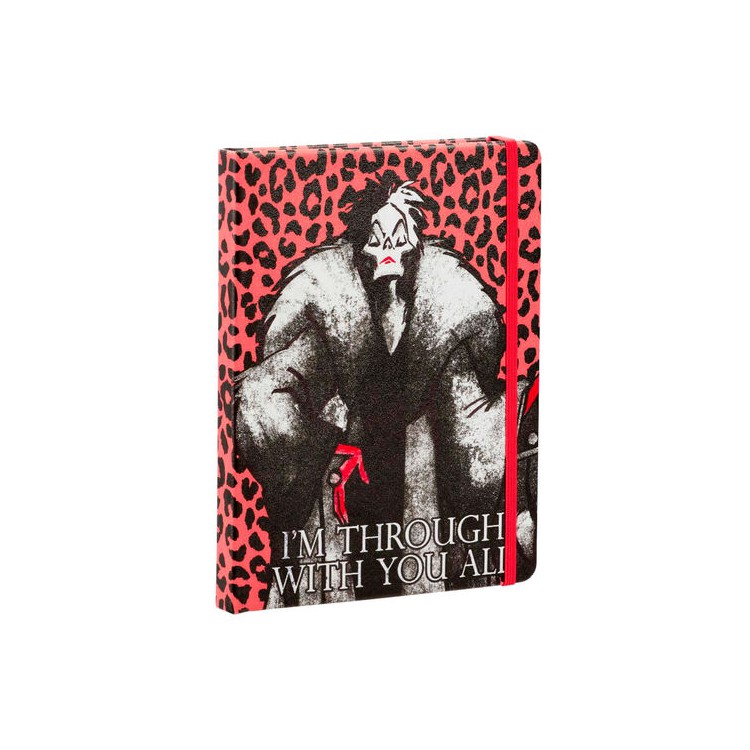 Libreta disney villanos cruella de vil