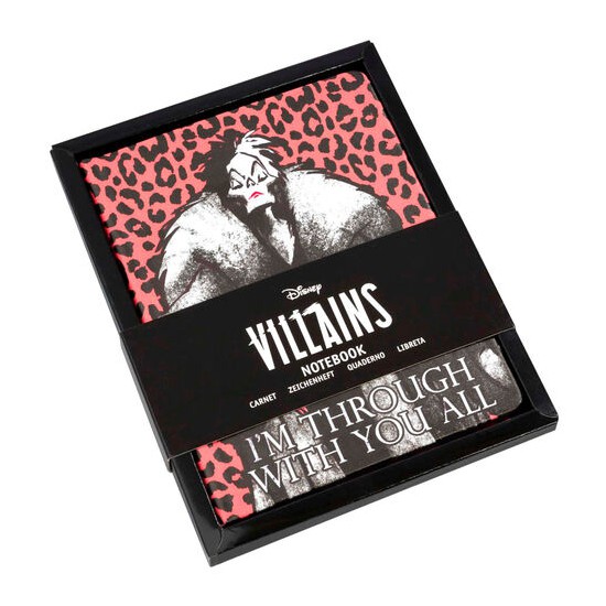 Libreta disney villanos cruella de vil